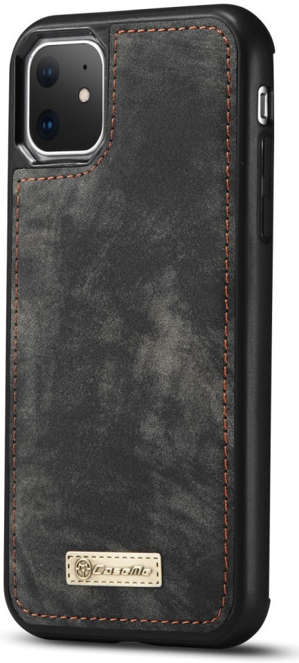 CaseMe 008 Apple iPhone 11 Hoesje Book Case met Back Cover Zwart afbeelding 6