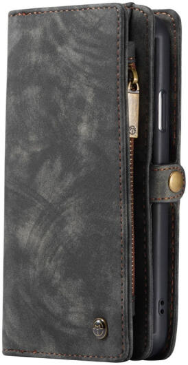 CaseMe 008 Apple iPhone 11 Hoesje Book Case met Back Cover Zwart afbeelding 5