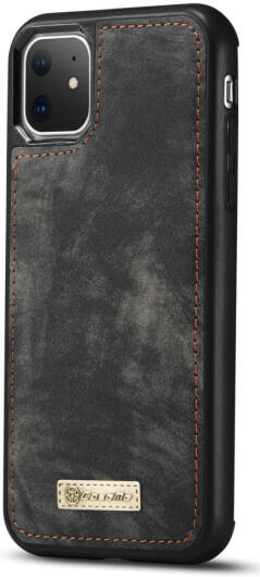 CaseMe 008 Apple iPhone 11 Hoesje Book Case met Back Cover Zwart afbeelding 6