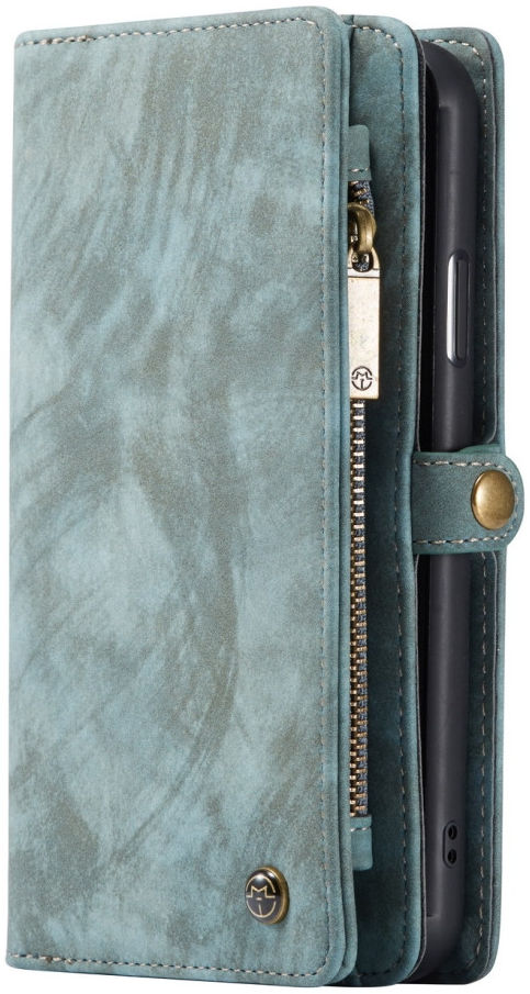 CaseMe 008 Apple iPhone 11 Hoesje Book Case met Back Cover Blauw afbeelding 5