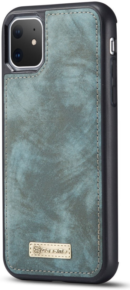 CaseMe 008 Apple iPhone 11 Hoesje Book Case met Back Cover Blauw afbeelding 6