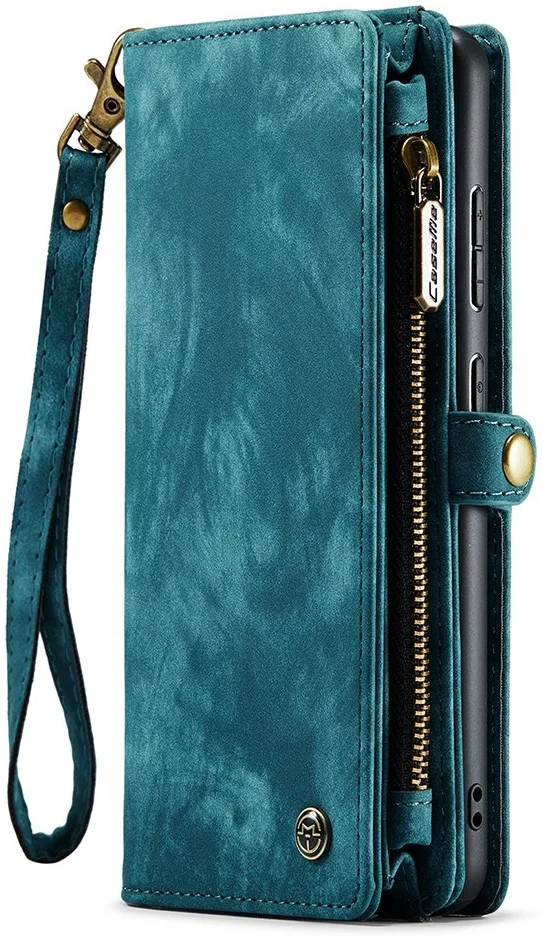 CaseMe 008 Samsung A52  A52S Hoesje Book Case en Back Cover Blauw afbeelding 12