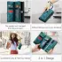 CaseMe 008 Samsung A52  A52S Hoesje Book Case en Back Cover Blauw afbeelding 9