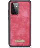 CaseMe 2-in-1 Samsung Galaxy A72 Hoesje Book Case en Back Cover Rood