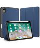 Dux Ducis Domo Apple iPad Mini 6 Hoes Tri-Fold Book Case Blauw