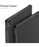 Dux Ducis Domo Lenovo Tab P11 / P11 Plus Hoes Tri-Fold Book Case Zwart