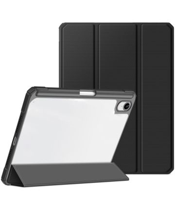 Dux Ducis Toby Apple iPad Mini 6 Hoes Tri-Fold Book Case Zwart Hoesjes