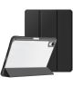 Dux Ducis Toby Apple iPad Mini 6 Hoes Tri-Fold Book Case Zwart