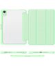Dux Ducis Toby Apple iPad Mini 6 Hoes Tri-Fold Book Case Groen