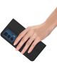 Dux Ducis Skin Pro Motorola Edge 20 Pro Hoesje Wallet Book Case Zwart