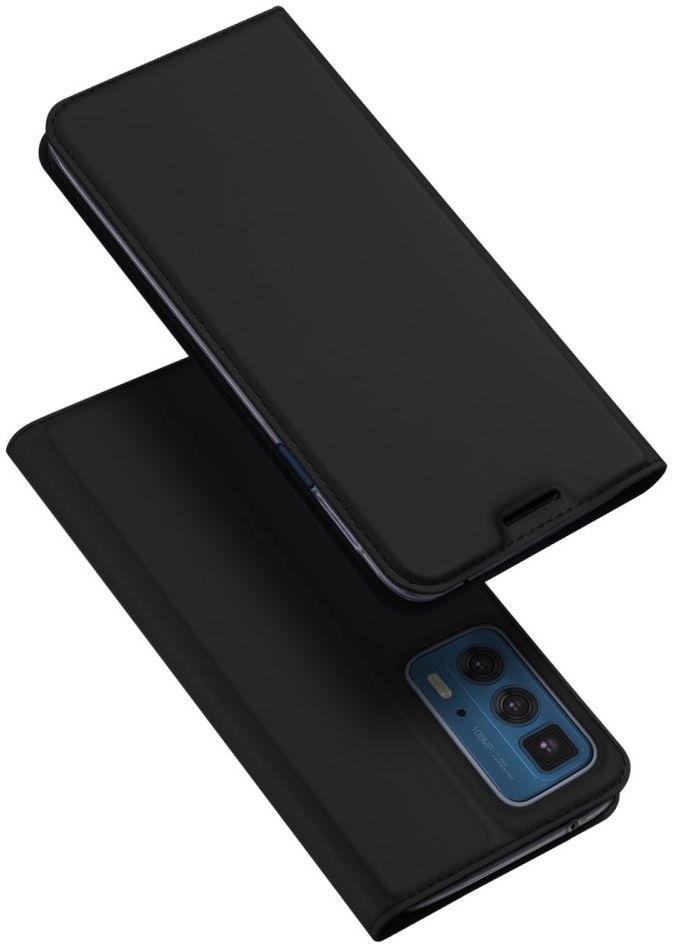 Dux Ducis Skin Pro Motorola Edge 20 Pro Hoesje Wallet Book Case Zwart afbeelding 4