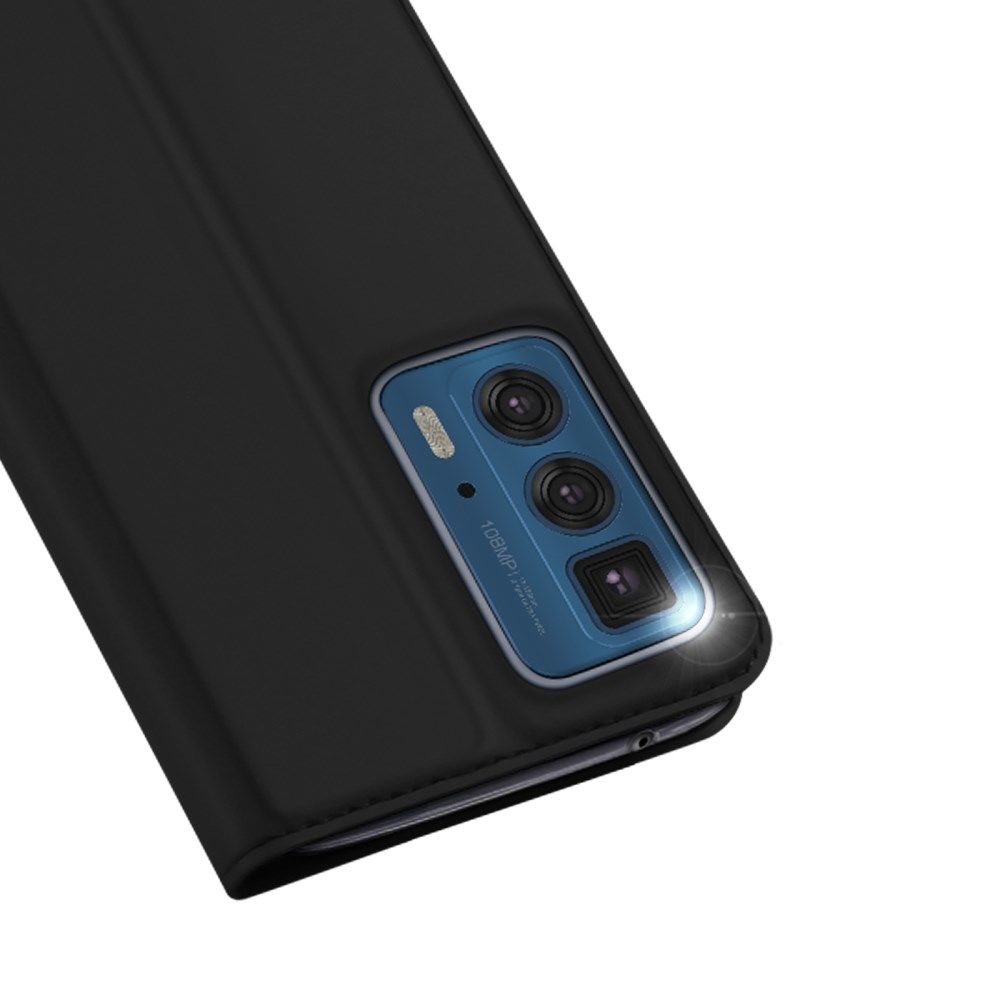 Dux Ducis Skin Pro Motorola Edge 20 Pro Hoesje Wallet Book Case Zwart afbeelding 9