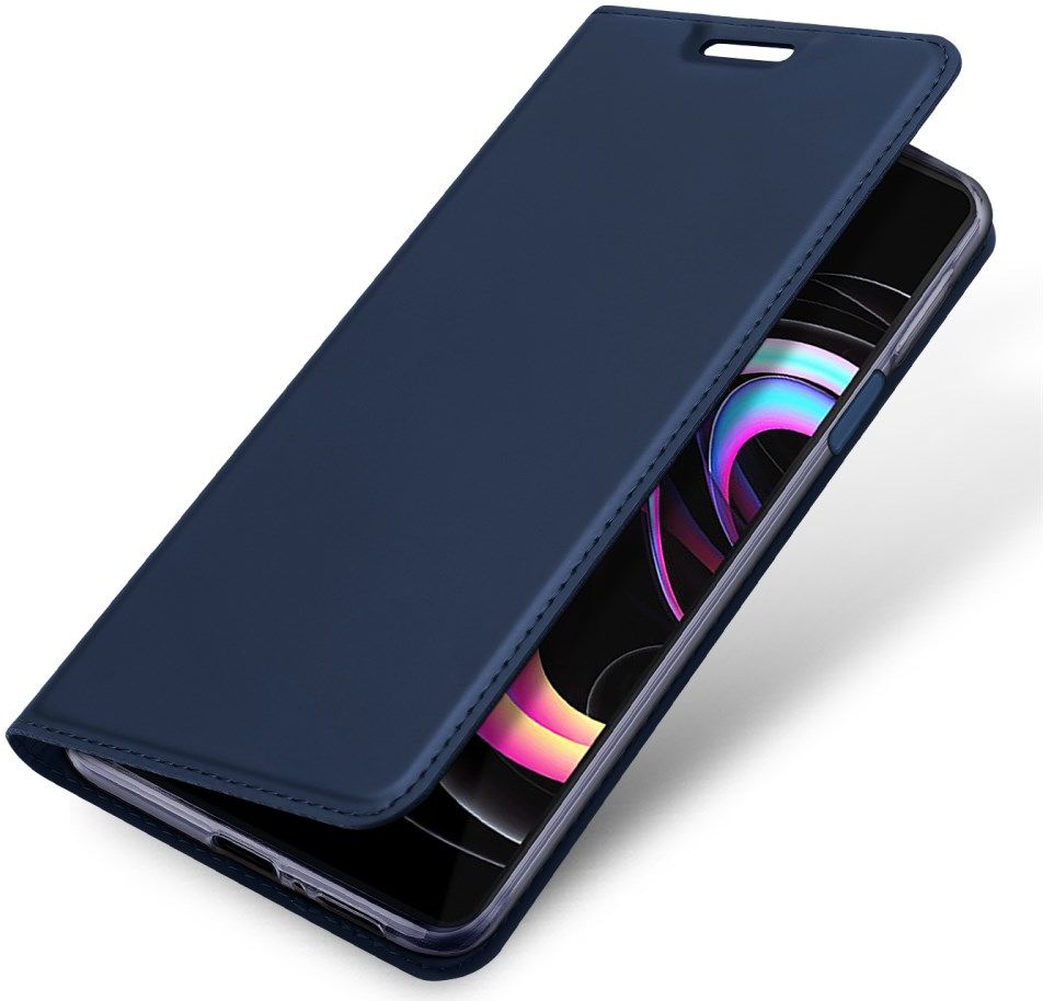 Dux Ducis Skin Pro Motorola Edge 20 Pro Hoesje Wallet Book Case Blauw afbeelding 1