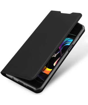Dux Ducis Skin Pro Motorola Edge 20 Lite Hoesje Wallet Book Case Zwart Hoesjes