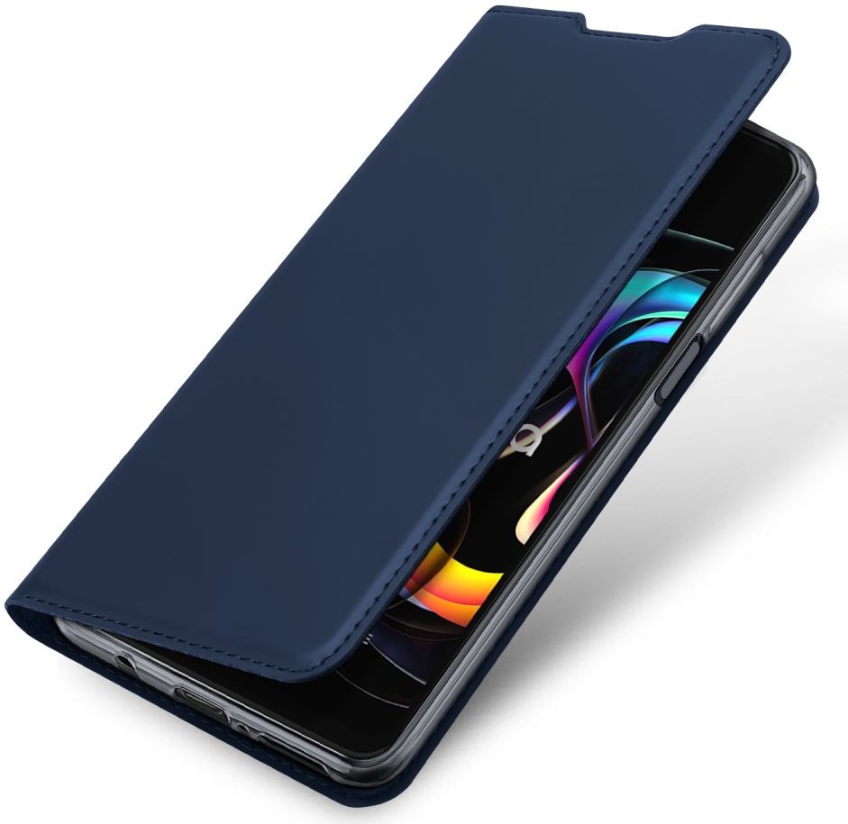Dux Ducis Skin Pro Motorola Edge 20 Lite Hoesje Wallet Book Case Blauw afbeelding 1