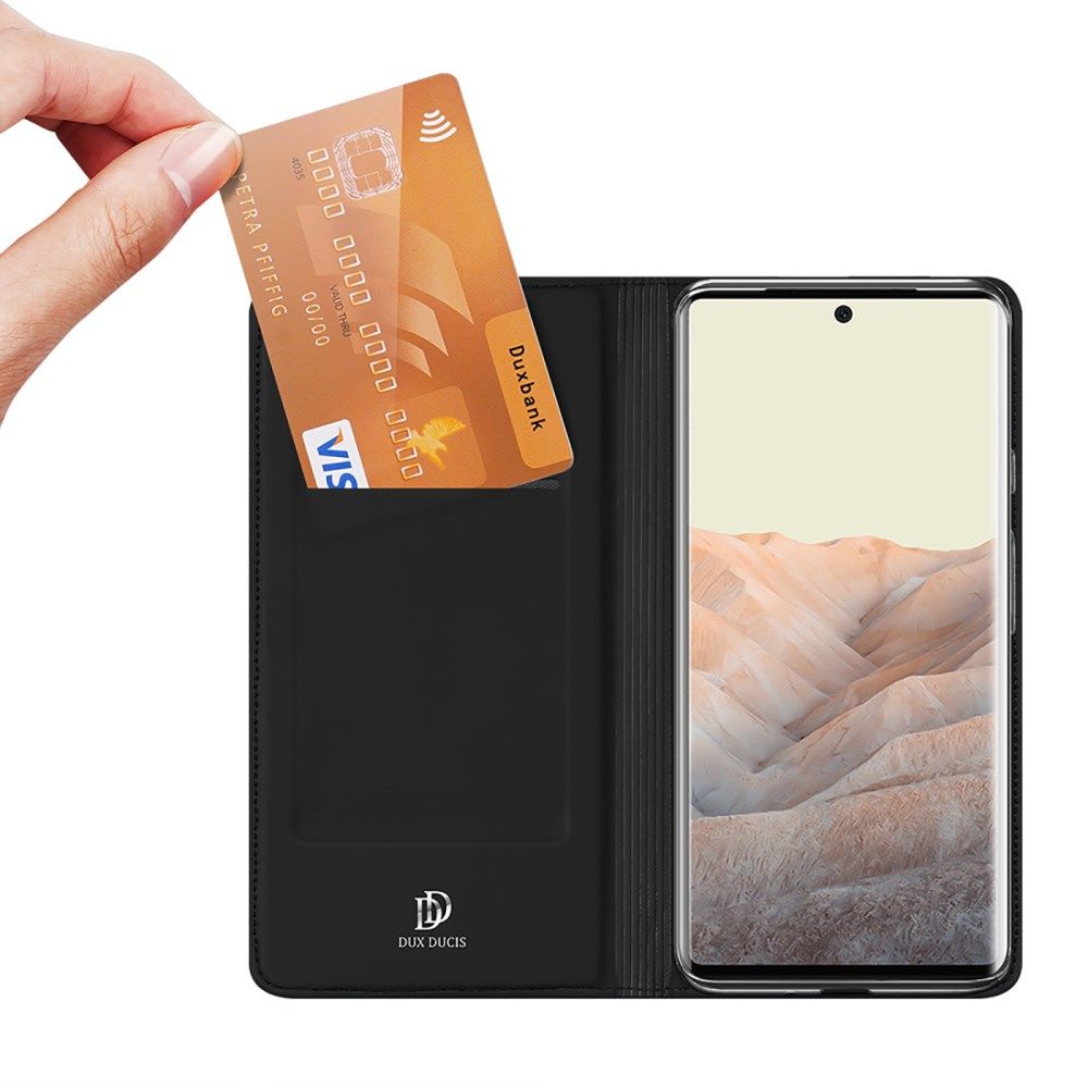 Dux Ducis Skin Pro Series Google Pixel 6 Pro Hoesje Zwart afbeelding 2