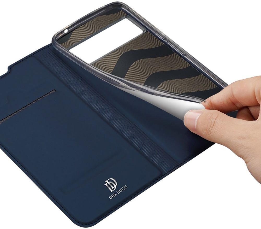 Dux Ducis Skin Pro Series Google Pixel 6 Pro Hoesje Blauw afbeelding 9