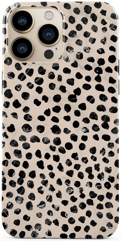 Burga Tough Case Apple iPhone 13 Pro Hoesje Almond Latte Print afbeelding 1