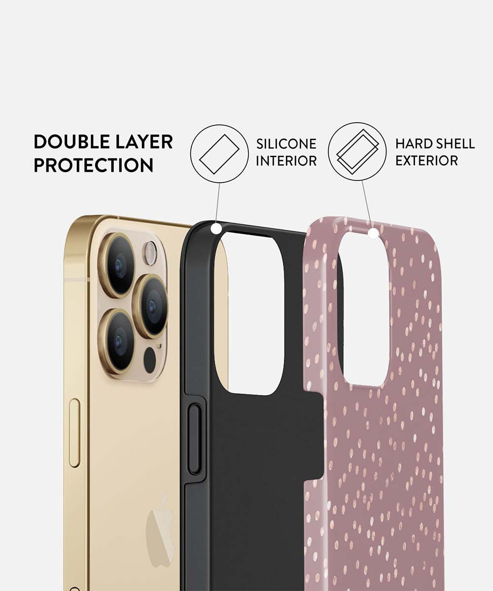 Burga Tough Case Apple iPhone 13 Pro Hoesje Hot Cocoa Print afbeelding 2