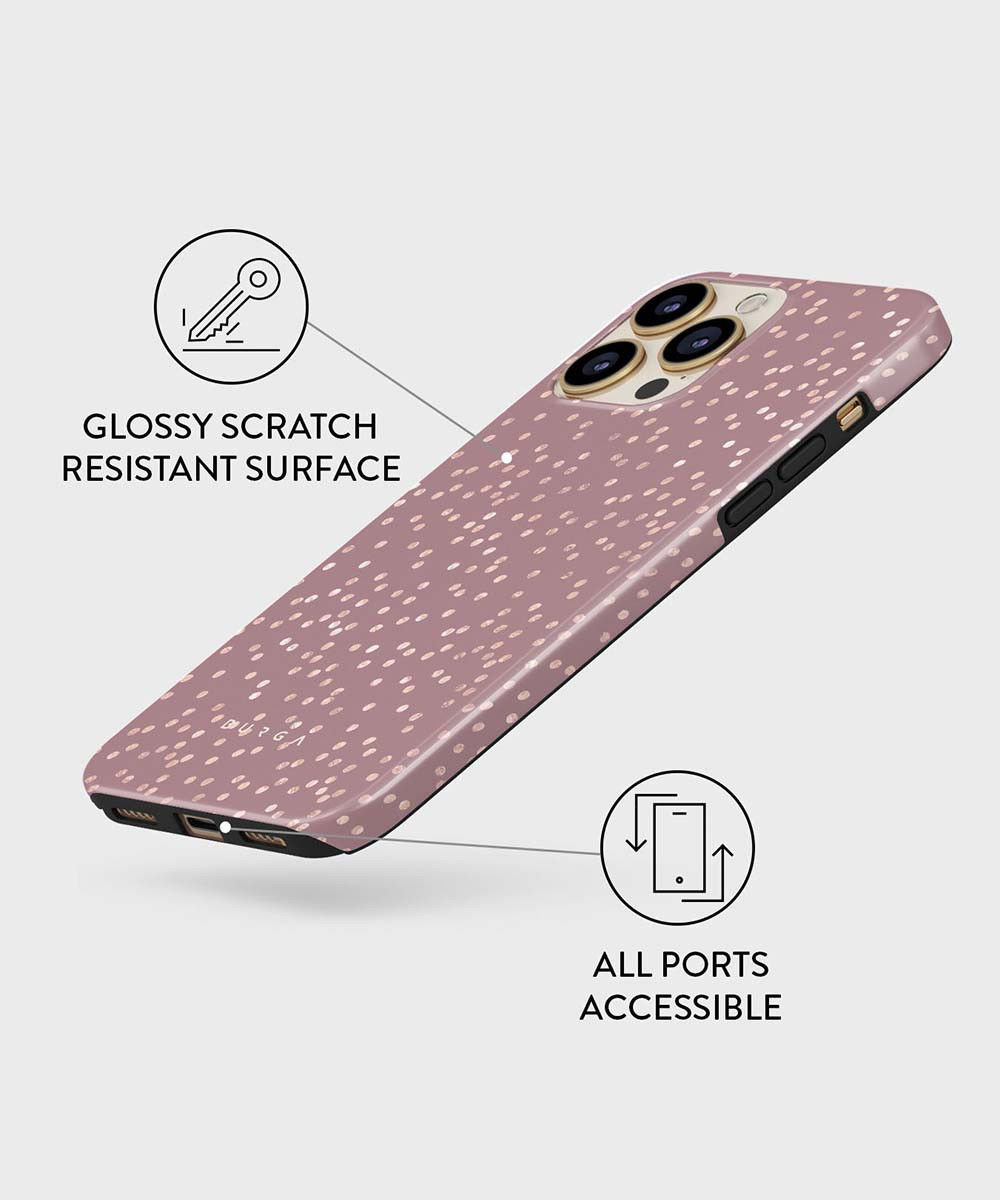 Burga Tough Case Apple iPhone 13 Pro Hoesje Hot Cocoa Print afbeelding 4