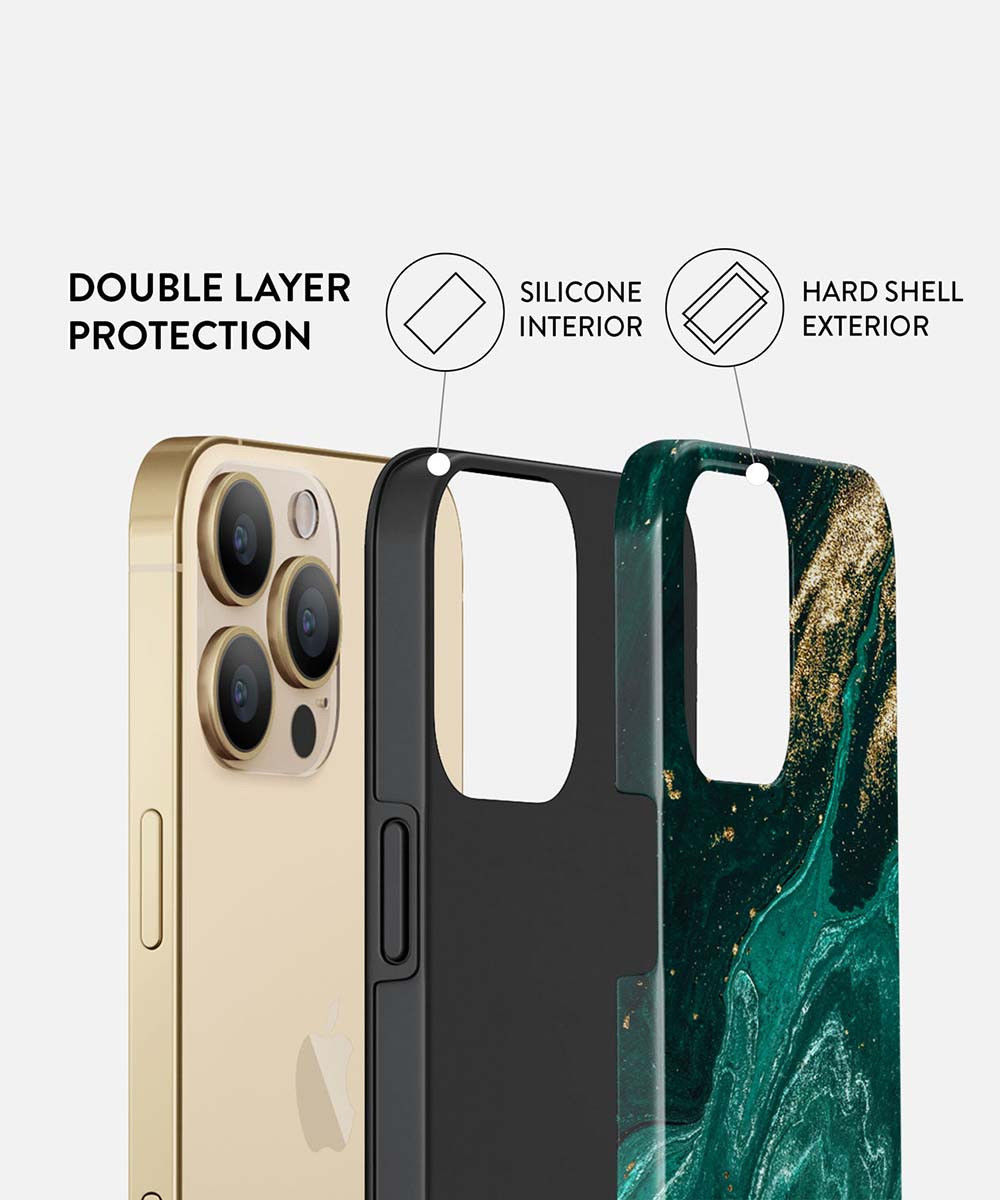Burga Tough Case Apple iPhone 13 Pro Max Hoesje Emerald Pool afbeelding 2
