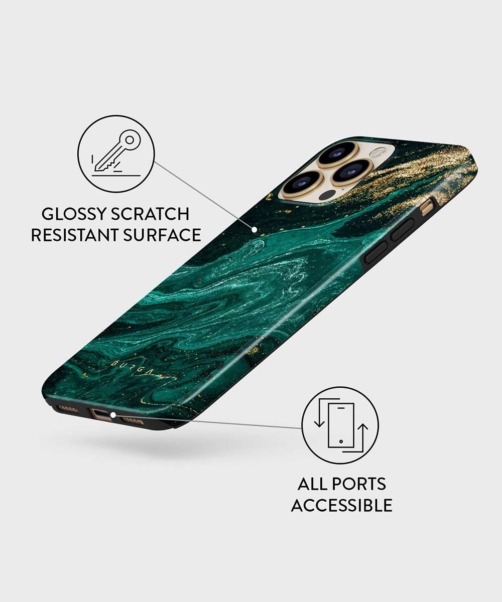 Burga Tough Case Apple iPhone 13 Pro Max Hoesje Emerald Pool afbeelding 3