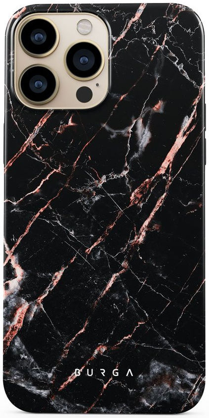 Burga Tough Case Apple iPhone 13 Pro Max Hoesje Rose Gold Marble afbeelding 1