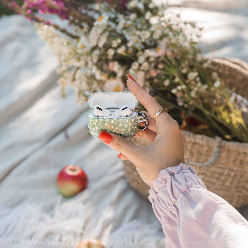 Burga Tough Case Apple AirPods 1/2 Hoesje Lush Meadows afbeelding 5