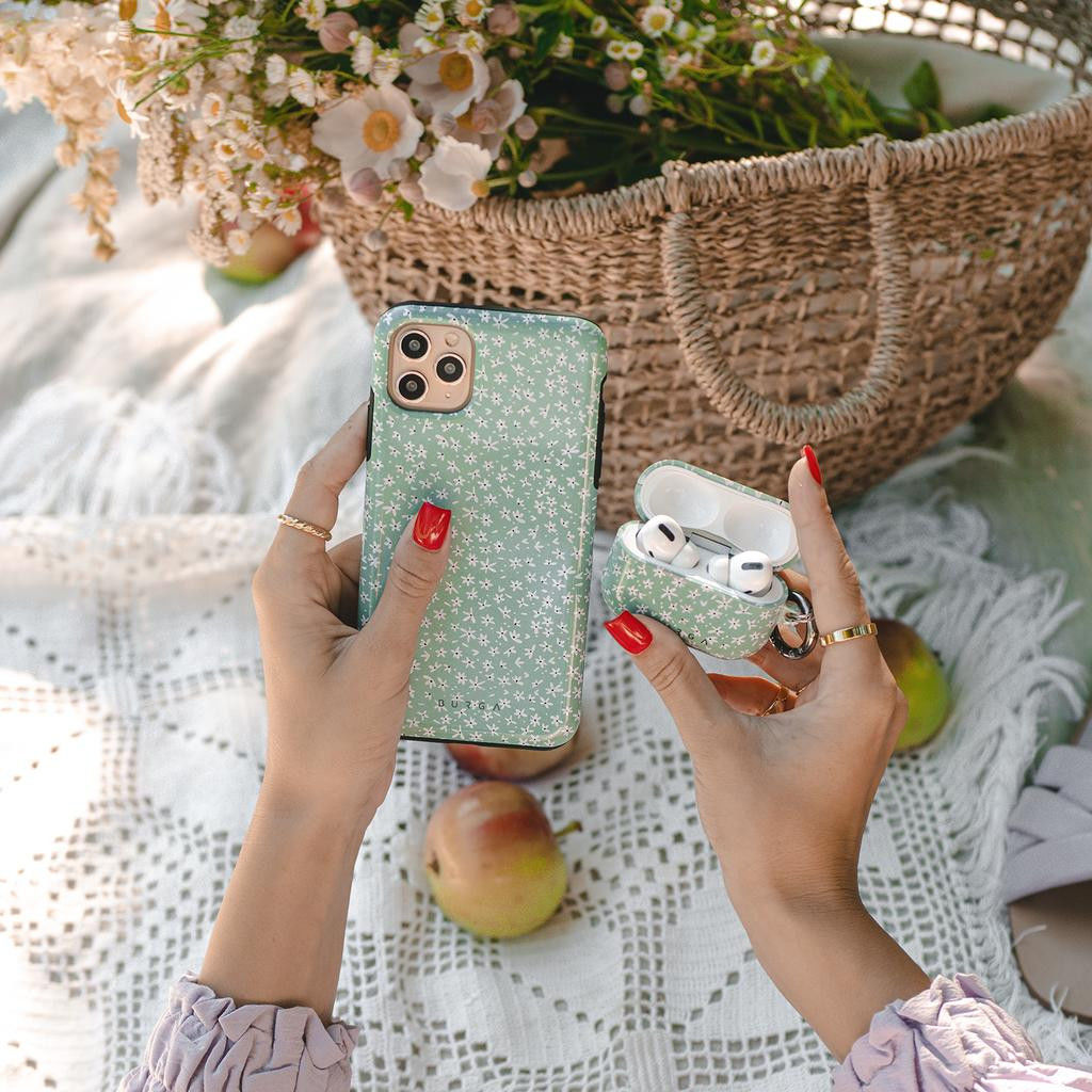 Burga Tough Case Apple AirPods 1/2 Hoesje Lush Meadows afbeelding 6