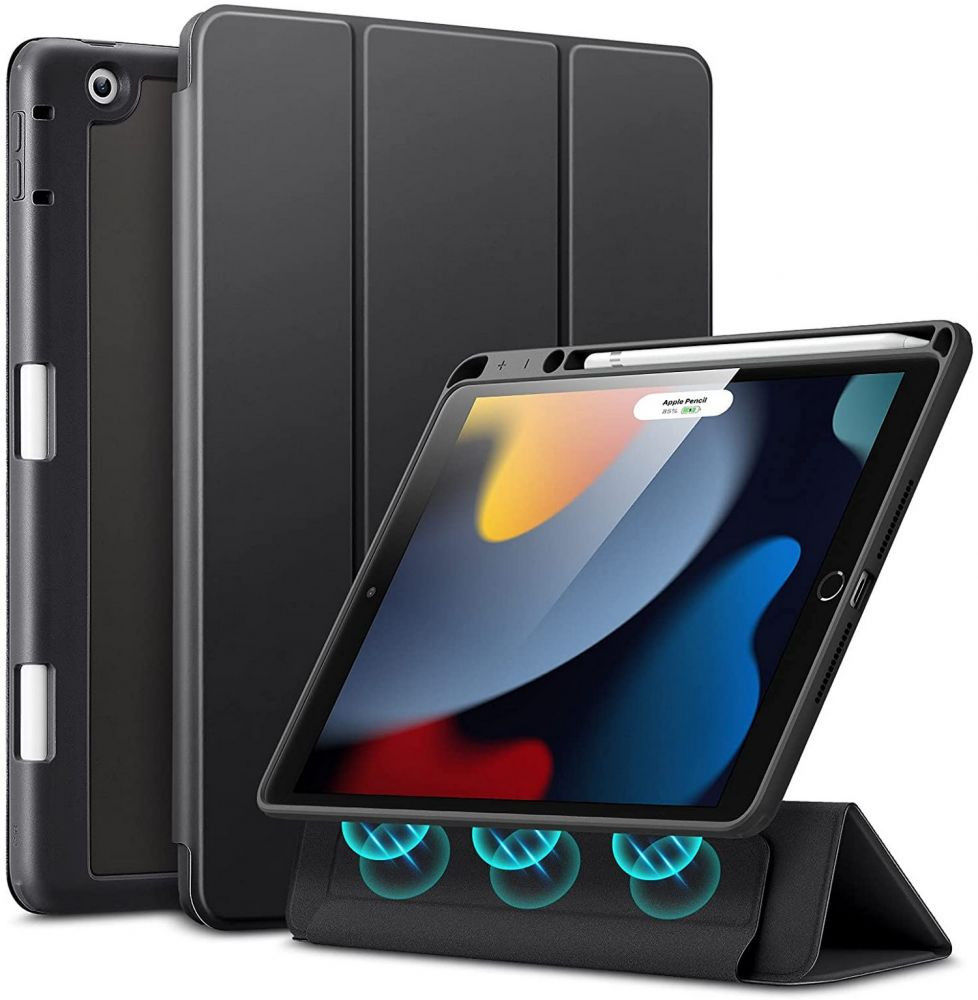 ESR Rebound Hybrid Apple iPad 10.2 (2019/2020/2021) Hoes Black afbeelding 1