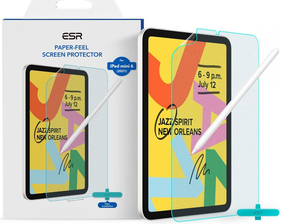 ESR Paper Feel Apple iPad Mini 6 Screen Protector Papier Gevoel afbeelding 1