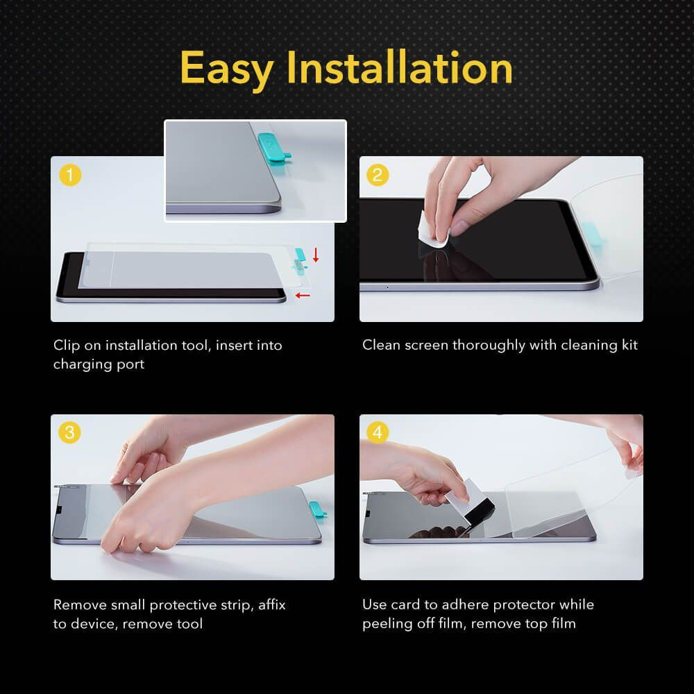 ESR Paper Feel Apple iPad Mini 6 Screen Protector Papier Gevoel afbeelding 6