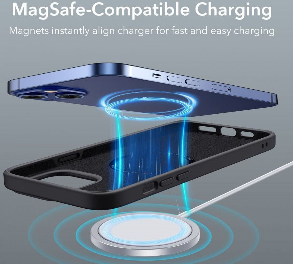 ESR Cloud Apple iPhone 13 Hoesje voor MagSafe / HaloLock Zwart afbeelding 9