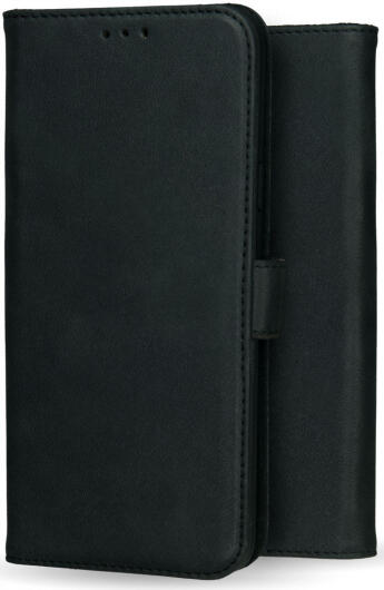 Rosso Deluxe Samsung Galaxy S22 Ultra Hoesje Wallet Case Leer Zwart afbeelding 9