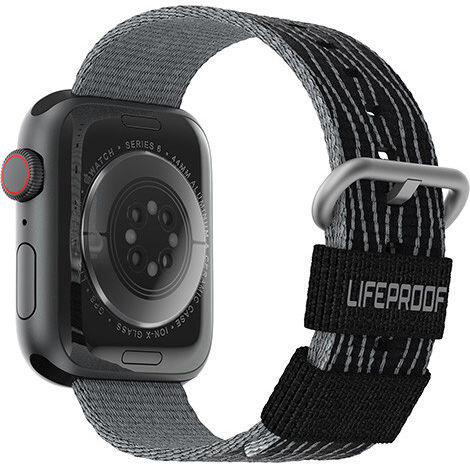 LifeProof Apple Watch Band - 1-10/SE/Ultra - 49/46/45/44/42MM - Nylon - Zwart afbeelding 2