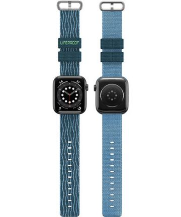 LifeProof Apple Watch Band - 1-9/SE/Ultra - 49MM/45MM/44MM/42MM - Nylon - Blauw Bandjes