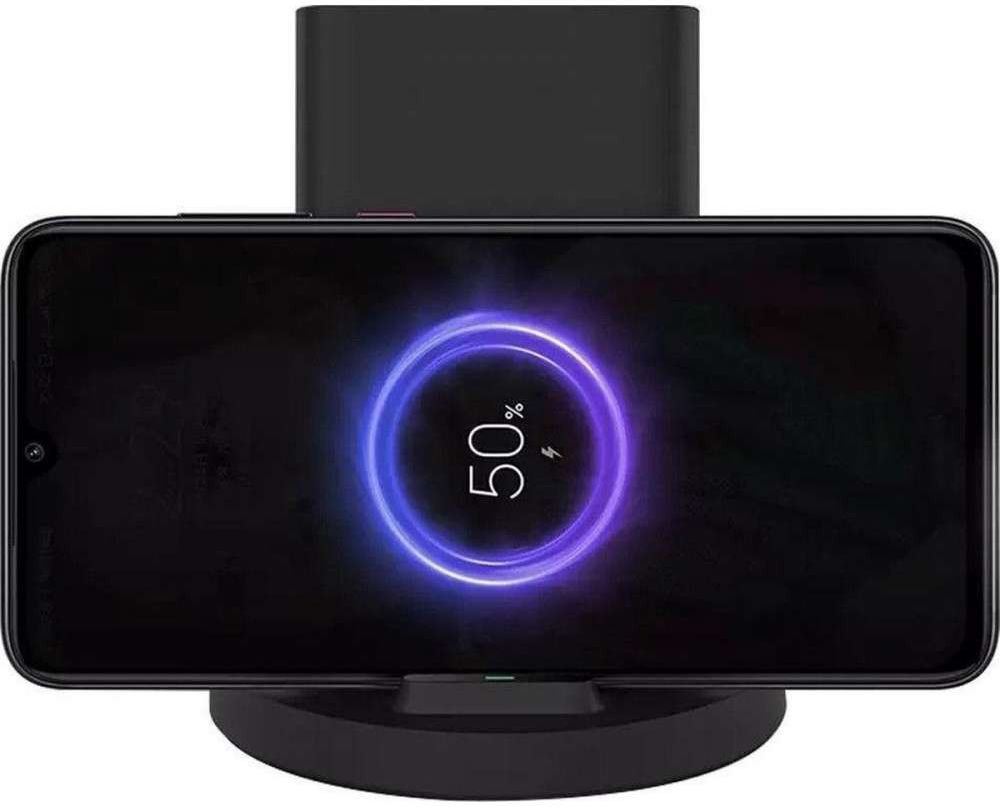 Originele Xiaomi Draadloze Oplader 20W Charging Stand Zwart afbeelding 3