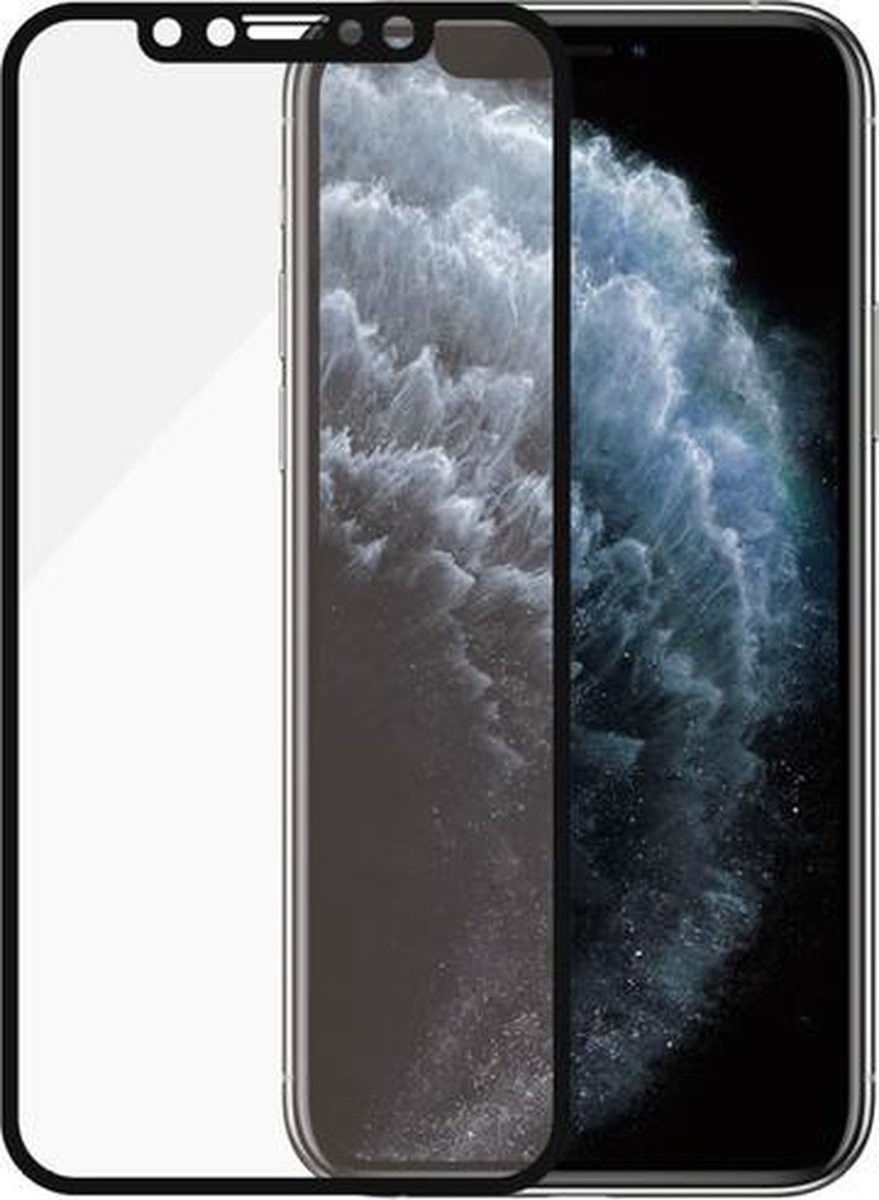 PanzerGlass iPhone X/XS/11 Pro Screen Protector Antibacterieel Zwart afbeelding 5