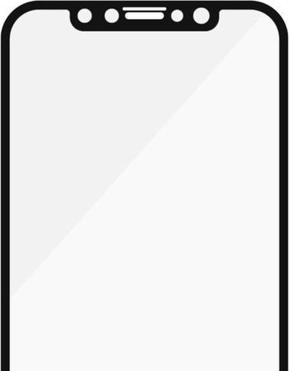 PanzerGlass iPhone X/XS/11 Pro Screen Protector Antibacterieel Zwart afbeelding 7
