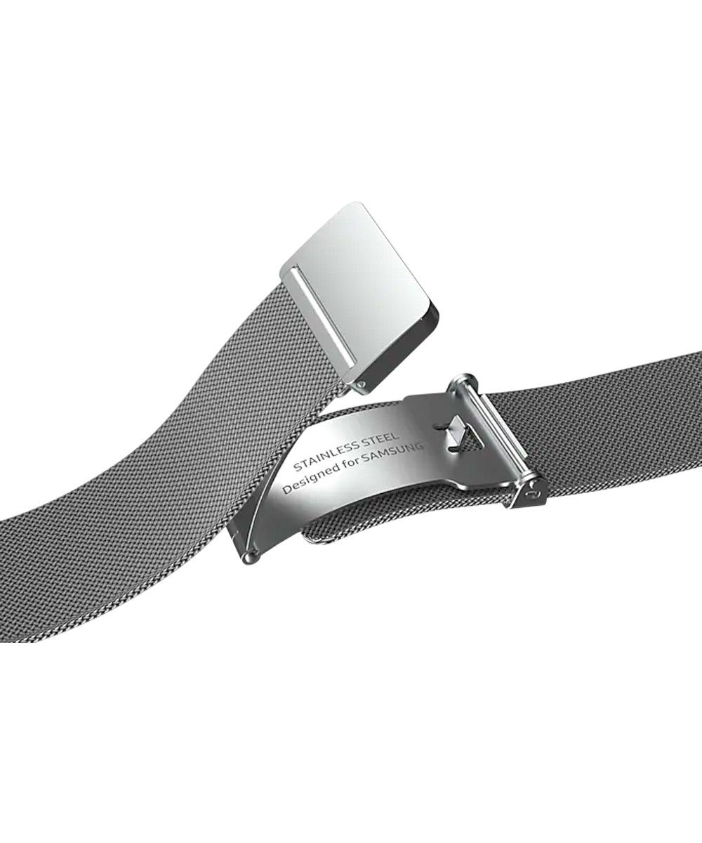 Origineel Samsung Galaxy Watch 4 44MM Bandje Milanese Staal Zilver afbeelding 2