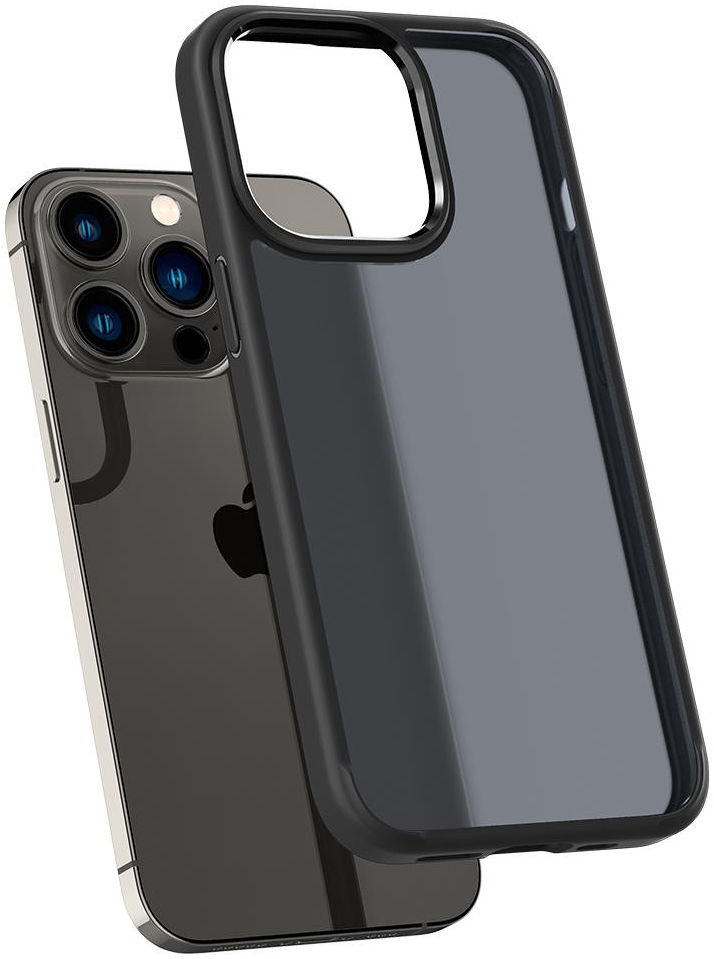 Spigen Ultra Hybrid Apple iPhone 13 Pro Hoesje Matte Zwart afbeelding 2