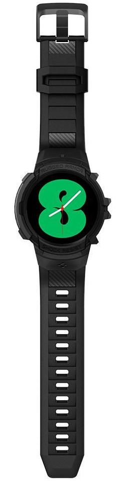 Spigen Rugged Armor Pro Samsung Watch 4 44MM Hoesje en Bandje Grijs afbeelding 3