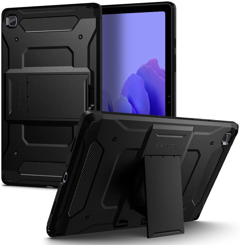 Spigen Tough Armor Pro Samsung Galaxy Tab A7 (2020 / 2022) Hoes Zwart afbeelding 1