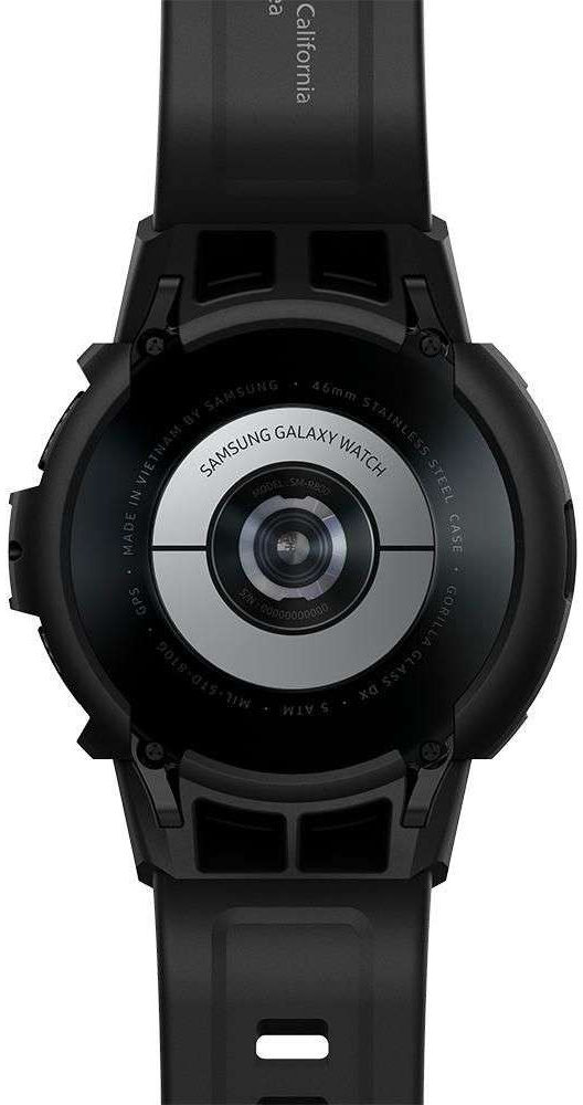 Spigen Rugged Armor Pro Samsung Galaxy Watch 4 46MM Case Bandje Grijs afbeelding 6