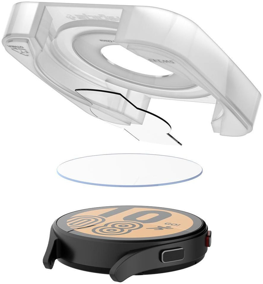 Spigen Samsung Galaxy Watch 4 44MM Screen Protector met Montageframe afbeelding 6