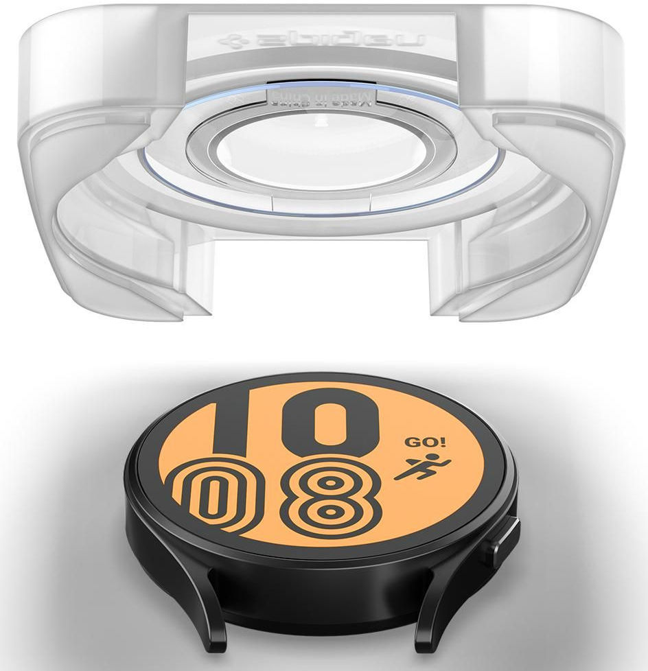 Spigen Samsung Galaxy Watch 4 44MM Screen Protector met Montageframe afbeelding 7