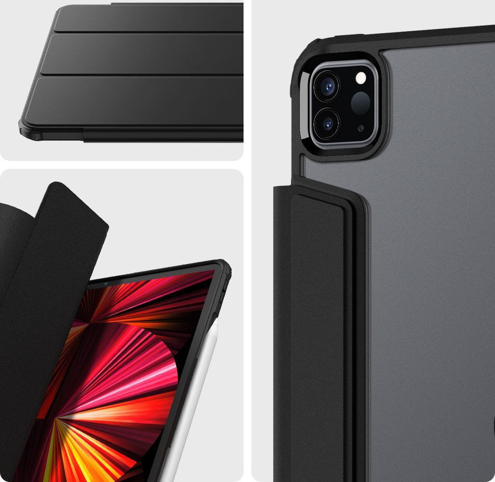 Spigen Ultra Hybrid Pro Apple iPad Pro 11 (2020/2021) Hoes Zwart afbeelding 4