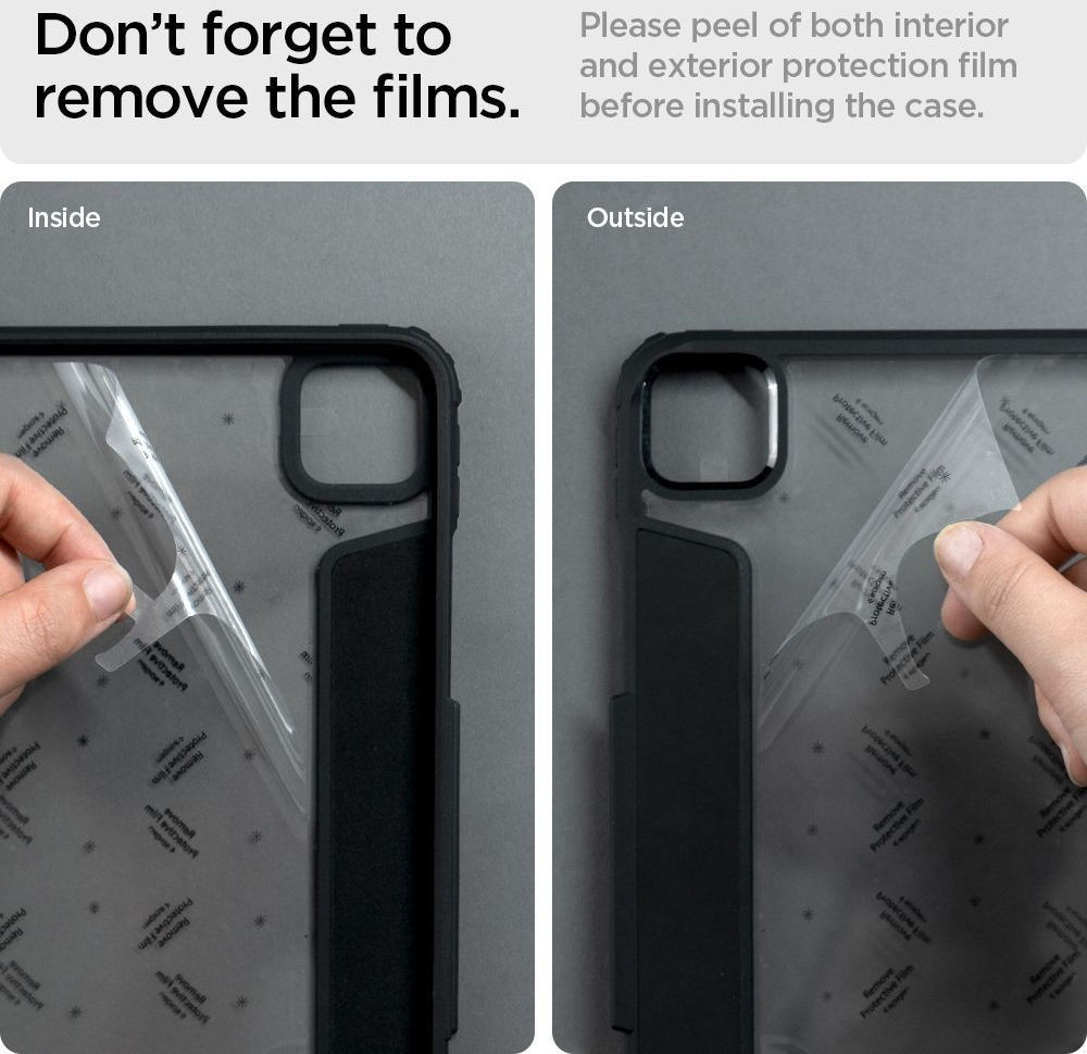 Spigen Ultra Hybrid Pro Apple iPad Pro 11 (2020/2021) Hoes Zwart afbeelding 5