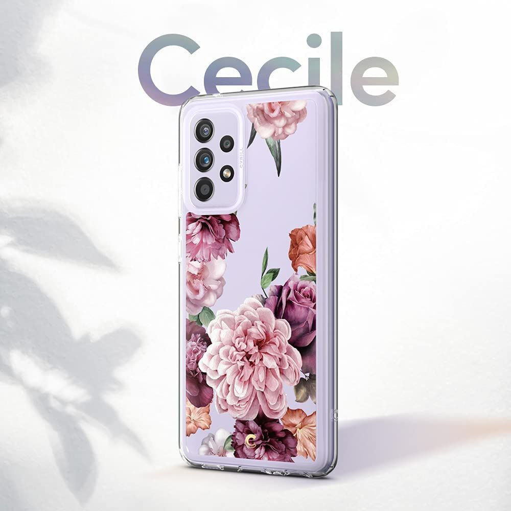 Spigen Ciel by Cyrill Cecile Samsung A52 / A52S Hoesje Rose Floral afbeelding 3