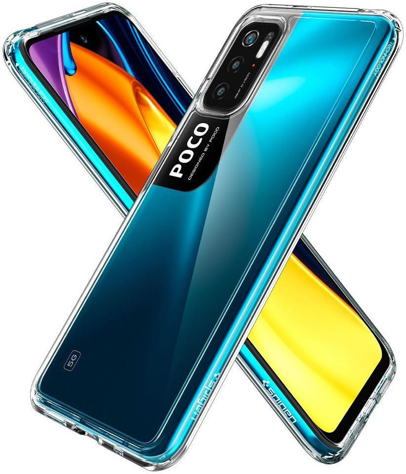 Spigen Ultra Hybrid Xiaomi Redmi Note 10 5G/Poco M3 Pro Hoesje Clear afbeelding 4